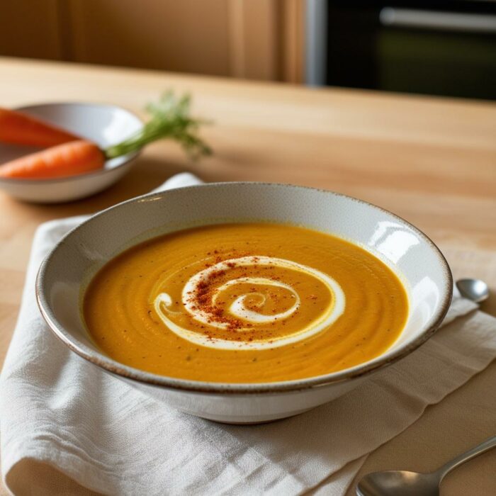 365 Yummy Days - Velouté de carottes au lait de coco et curry